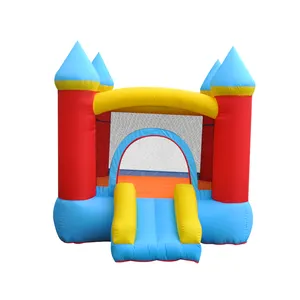 Children Funny Interesting Inflatable Jumping Castle With Rocket Design Castle House Inflatable Bouncing Party Slide