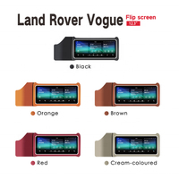 Layar Sentuh Lengkung Lipat 12,3 Inci GPS Navigator untuk Land Rover Vogue 2013-2017 Android 13 8 Core CarPlay DSP