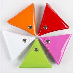 Oempromo Porte-monnaie personnalisé en PVC mini triangle - Product Image 6