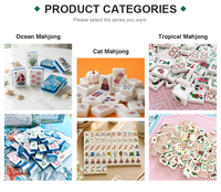 Règle de Mahjong Magnétique en Acrylique de Luxe Personnalisée, Poussoir de Tuiles à Bord Droit, 17,5-20 Pouces, pour 4 Joueurs, Écologique et Durable, pour Jeu de Société