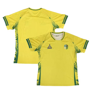 Maillot de football personnalisé unisexe pour adulte, tissu texturé, impression numérique, col en V, 100 % polyester, tenue de sport professionnelle, kits de football OEM - Product Image 2