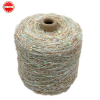 Wool Beaded Yarn Cotton Blended DIY Sweater Scarf Doll Knitting Big Loop Thread Ball Crochet Stick Fancy Yarn