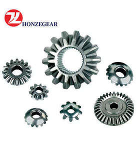 Engranaje cónico recto de acero pequeño de alta precisión de ventas de fábrica de China para exportación mecanizado CNC no estándar - Product Image 1