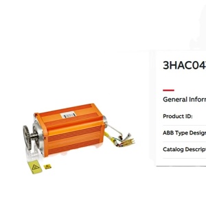 Nouvelles pièces de robot industriel 3HAC047586 002 pour moteur d'axe 1 du robot ABB IRB2600, modèles IRB2600 - Product Image 1