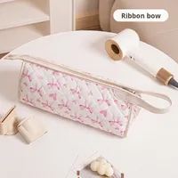 Tas Penyimpanan Pengering Rambut Kustom Tahan Air, Kotak Perjalanan untuk Alat Penataan Rambut, Organizer Penyimpanan Makeup