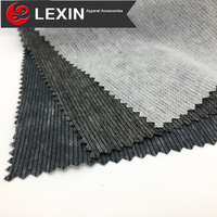 Bonne résistance en esclavage Non tissé Polyester fusible Double point interlignage utilisation pour le vêtement