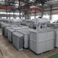 Transformateur immergé dans l'huile à faible perte S20, dernière conception, alliage amorphe SH15, 500 KVA, 33 kV, bobinage en cuivre ONAN
