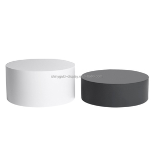 Vòng bằng gỗ sơn mài gian hàng hiển thị đám cưới nhiếp ảnh phù hợp chân bàn đạp Bảng đồ trang sức túi trang trí đứng sàn hiển thị - Product Image 2