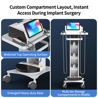 Chariot mobile dentaire de haute qualité pour implants dentaires, mobilier médical hospitalier, prix direct usine