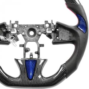 Volante de Repuesto Premium para Infiniti Q50, Lexus, <span class=keywords><strong>Audi</strong></span> y Honda con Fibra de Carbono en Forma de Panal y Alcántara - Product Image 1