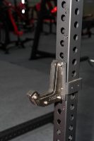 Rack de potencia comercial para sentadillas, equipo de gimnasio para entrenamiento de fuerza, jaula de pesas libres, barra de dominadas