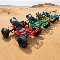 Go-Kart Todoterreno Monoplaza de 4 Tiempos con Motor de Gasolina de 212cc y Estructura de Acero Resistente