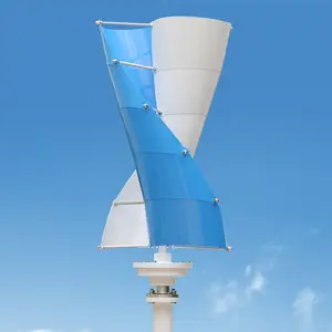 New Design 500w 3000w 3kw 4kw 5kw 10kw 48v/220v Vertical Small Wind Turbine Generator And Solar Hybrid System Kits