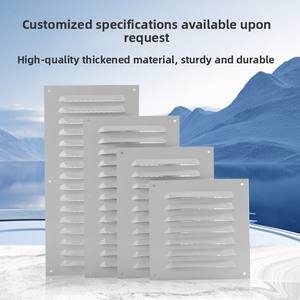 <span class=keywords><strong>Grille</strong></span> de ventilation prête à l'emploi pour fenêtre à persiennes, peinte, avec protection anti-pluie, respirante et rafraîchissante - Product Image 4