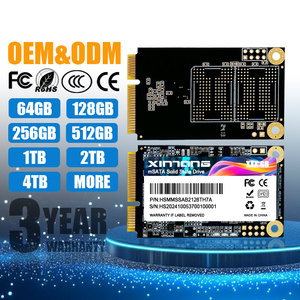 Оптовая продажа, заводская цена, твердотельный накопитель mSATA SATA3 128 ГБ 256 512 ГБ 1 2 4 ТБ - Product Image 1
