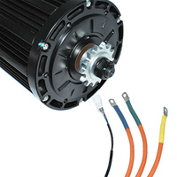 Moteur PMSM QS138 4000W 90H hautement fiable, refroidissement par air, 72V 100KPH, pour vélo tout-terrain électrique, VTT, cyclomoteur électrique, moteur central QSMotor pour Surron