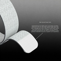 Bracelet de remplacement en nylon à scratch pour bras (couverture complète du biceps) pour Amazfit Huami Helio