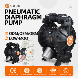 GODO BFQ-25L Pneumatic Diaphragm <b>Pump</b> Pulp Solution Industry Sewage Transfer <b>Air</b> - Product Image 1