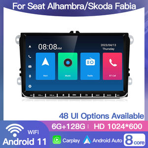 Autoradio Android STWEI GPS WiFi RDS Carplay Lecteur multimédia pour VW Seat Alhambra-Skoda Fabia Stéréo Navi Vidéo Auto - Product Image 3