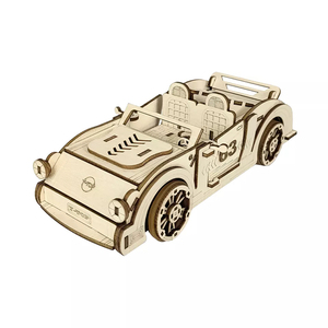 Iiecreate Tùy Chỉnh <span class=keywords><strong>Amazon</strong></span> Lắp Ráp Tay Mô Hình Bằng Gỗ Câu Đố Roadster Mô Hình 3D Gỗ Xe Đồ Chơi Câu Đố Cho Trẻ Em - Product Image 2