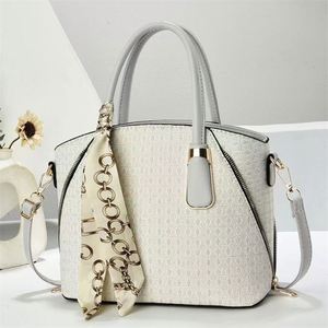 Chic Woman Leather Handbag Removable <b>Shoulder</b> <b>Strap</b> Crossbody Bags Waterproof PU Totes - Product Image 6
