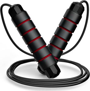Cuerda de Saltar Ajustable Portátil de Alta Calidad, Fabricada en PVC y Plástico Resistente, para Ejercicios de Fitness, Disponible en Stock - Product Image 1