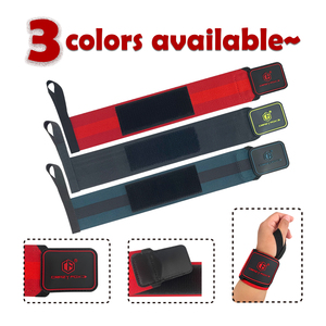 Đàn hồi hỗ trợ cổ tay nâng dây đai kết thúc tốt đẹp bảo vệ cử tạ phòng tập thể dục protestive ban nhạc Nylon Crossfit Băng cổ tay cú đúp - Product Image 5