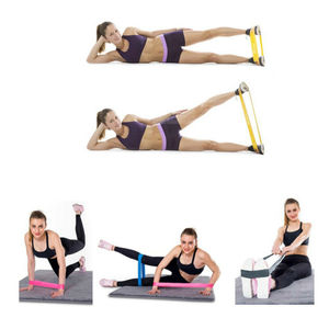 Mới Nhất Tùy Chỉnh In Đào Tạo Hồng Tập Thể Dục Ban Nhạc Kháng Vòng Lặp Tự Nhiên Latex 3 Cái Một Bộ Ngắn Tập Thể Dục Chiến Lợi Phẩm Ban Nhạc - Product Image 6