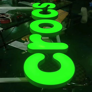 Thiết kế miễn phí 3D Thư ký <span class=keywords><strong>Backlit</strong></span> thư kênh tùy chỉnh thắp sáng Acrylic chữ cái cho quảng cáo dẫn đăng ký Logo - Product Image 4