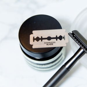 Maquinilla de Afeitar de Seguridad de Acero Inoxidable Desechable con Hoja de Doble Filo, Marca <span class=keywords><strong>ENMU</strong></span>, Modelo M740 - Product Image 5