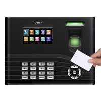 Sistema de Control de Asistencia con Huella Dactilar Biométrico USB TCP/IP ZK IN01-A, Reloj Checador de Oficina, Pantalla TFT de 3 Pulgadas, Almacenamiento en la Nube, Control de Acceso a Puertas