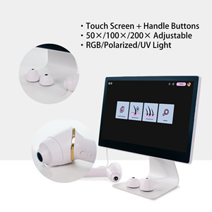 Portable Hair Scalp Analyzer with 16MP 50X-200X Magnification 15.6inch Screen Follicle Detection Scalp Camera Home Salon - Product Image 1