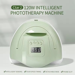 UV/LED Nail <b>Lamp</b> Nail Dryer Phototherapy Machine Dual Light Source UV Manicure <b>Lamp</b> For Women And Girls Nail Art DIY Use - Product Image 5