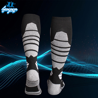 Chaussettes pour hommes personnalisées en gros, chaussettes de sport pour hommes, chaussettes thermiques chaudes d'hiver pour enfants, chaussettes de ski de haute qualité