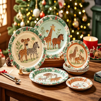 Assiettes en papier métallisé 9 pouces, jetables, fournitures pour dîner, vaisselle de fête argentée