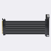 PCI Express 3.0 X 16 Riser-Karte Verlängerung 90 Grad Kunststoff Grafikkarten-Adapterkabel 30cm Flexibles Bandkabel für Desktop-PCs Lagernd