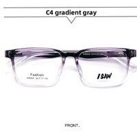 Nouveau TR90 lunettes à monture carrée à la mode conception d'étudiant d'affaires Ultra-léger confortable peut être ajusté populaire mixte solide
