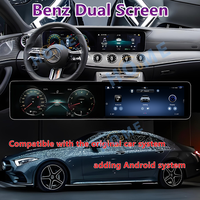 Double Écran Nouveau Design Tableau de Bord LCD pour Mercedes-Benz Classes E/G/S CLS 2016-2025 W213 W222 W257 W463 Multimédia Android Radio