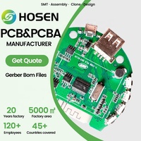 HOSEN Haute Qualité Durable Personnalisé Haute Performance Stable Transmission de Signal PCB PCBA Assemblées pour Haut-parleurs Android
