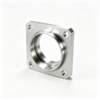 Pièces de raccordement à bride en acier inoxydable 316L usinées sur mesure par tournage et fraisage CNC avec service de perçage et polissage électrolytique