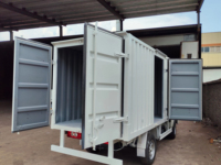 Camionnette utilitaire Foton 4x2 à performance supérieure, structure compacte, pour le transport de marchandises et la logistique urbaine