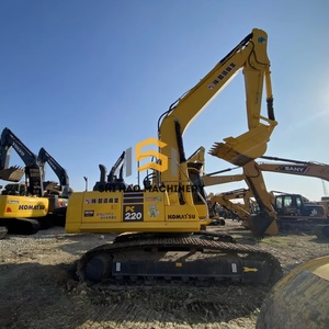 รถขุดไฮดรอลิกมือสอง โคมัตสึ PC200 ขนาด 20 ตัน พร้อมผานหลัง สำหรับงานขุดเหมือง รับประกันหลังการขาย - Product Image 1