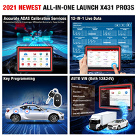 Launch X431 Pro3s Plus Launch X431 Pro3 V4.0 Escáner Herramienta OBD de Diagnóstico Automotriz Escáner OBD2 para Todos los Autos
