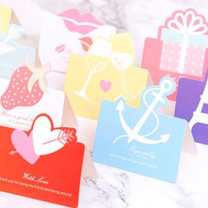 Wholesale Heart Shaped Greeting Cards Holiday <b>Gifts</b> Handwritten Cards Wedding Invitations Thank You Cards Customized - Product Image 6