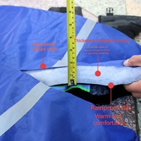 Couverture de manteau de veau imperméable chaude d'hiver d'approvisionnement direct d'usine pour les veaux nouveau-nés poulain cheval bétail équipement de ferme de bétail