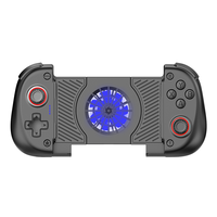 Manette de jeu L X3 avec ventilateur de refroidissement 2-en-1 et double moteur de vibration pour téléphones Android et iOS