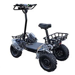 Scooter électrique tout-terrain léger, design pliable, 4000W, <span class=keywords><strong>quad</strong></span> électrique 4x4, scooter électrique avec batterie amovible - Product Image 5