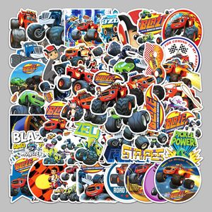 50 Pegatinas de <span class=keywords><strong>Blaze</strong></span> y las Máquinas Monstruo para Niños, para Juguetes, Botellas, Portátiles, Maletas de Viaje, Pegatinas Lindas - Product Image 4