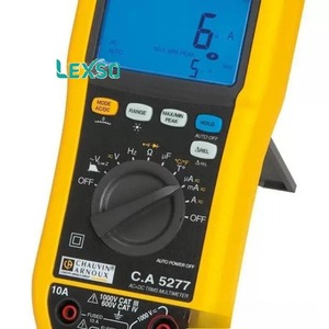 Chauvin Arnoux c. มัลติมิเตอร์แบบใช้มือถือ5277, RMS จริง, 10A AC MAX, 20A 1000V - Product Image 5