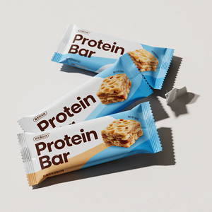 ヒールシールチョコレートエナジーバー包装アルミホイルキャンディクッキーグミプロテインバー包装バックシール包装 - Product Image 1